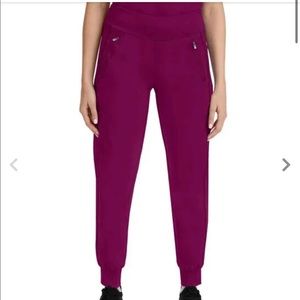 Helping Hands Tara Scrub Pant-Wine